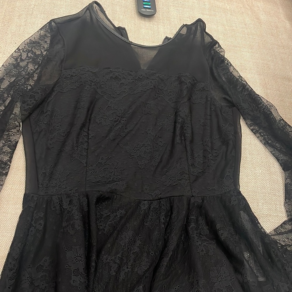 Black long sleeve Zara top